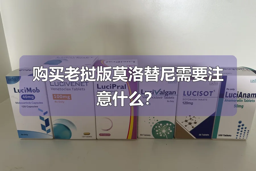 购买老挝版莫洛替尼需要注意什么？
